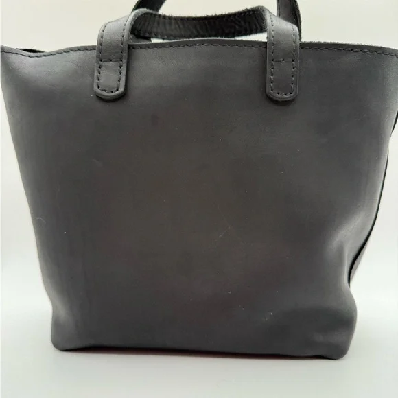 Portland Leather Black Tote Bag - Picture 5 of 13
